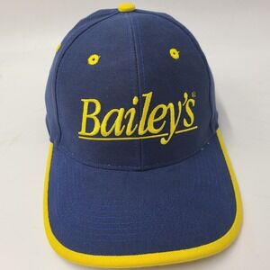 Baileys Cigarettes Hat Adjustable Strapback Blue Yellow‎ Men Cotton Casual Wear